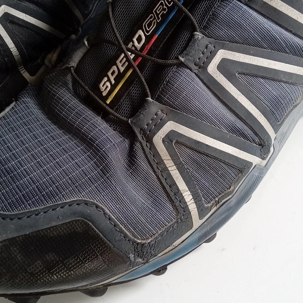 Salomon Speedcross 4 Trail Running Shoes Blue Black‎ Mens 383130
